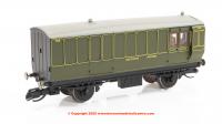 TT4054 Hornby SR 4 Wheel Coach 3rd Class Brake Baggage